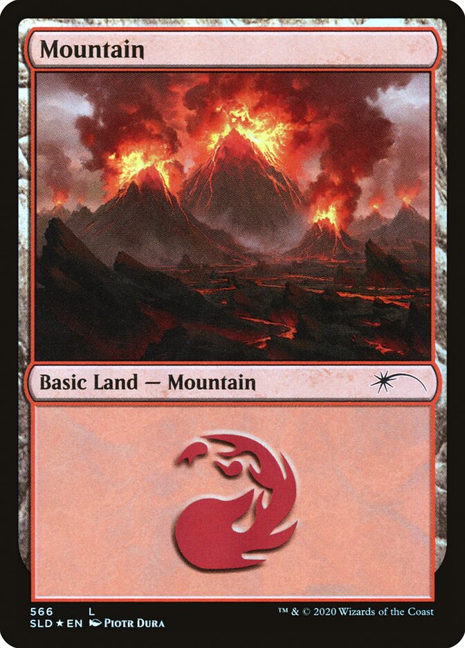 Mountain (Seismic) (566) [Secret Lair Drop Promos] | Gamers Paradise