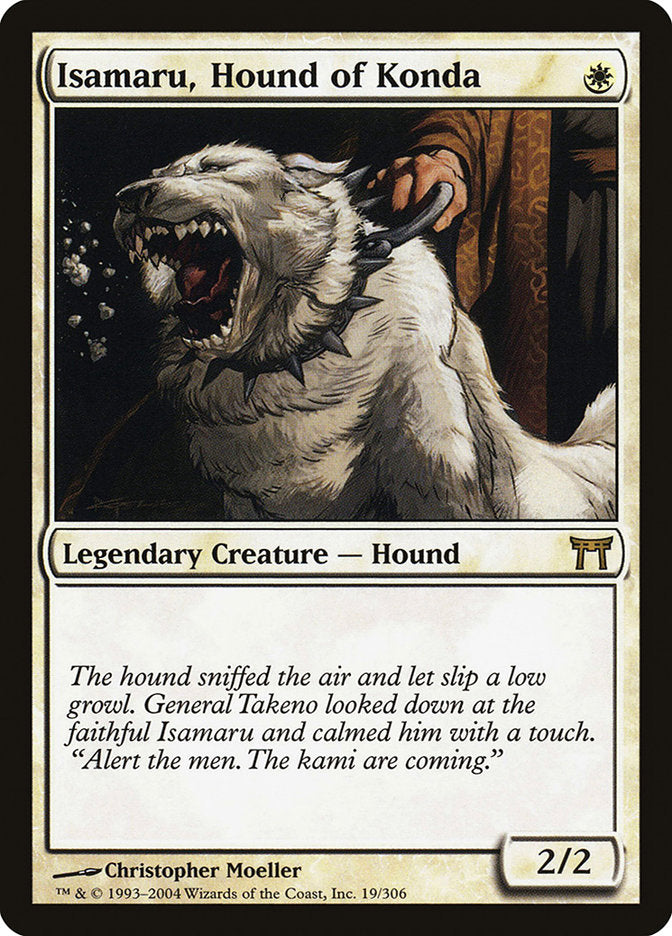Isamaru, Hound of Konda [Champions of Kamigawa] | Gamers Paradise