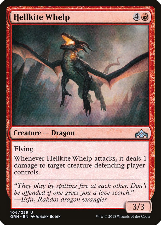 Hellkite Whelp [Guilds of Ravnica] | Gamers Paradise