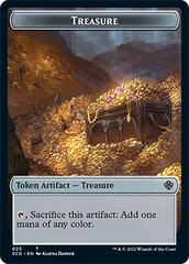 Treasure // Treasure Double-Sided Token [Starter Commander Decks] | Gamers Paradise