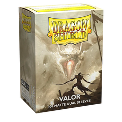 Dragon Shield: Standard 100ct Sleeves - Valor (Dual Matte) | Gamers Paradise