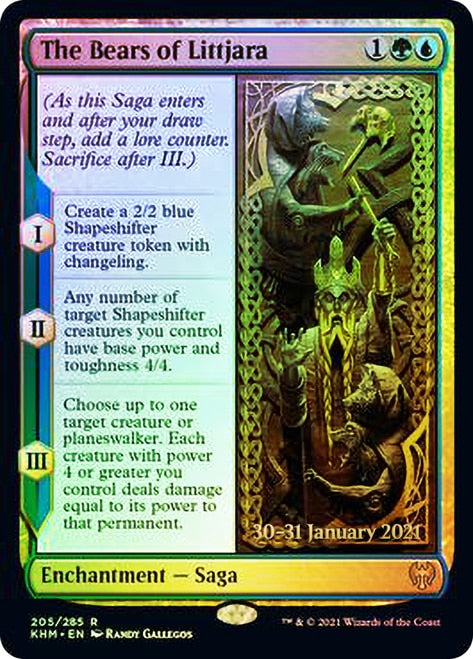 The Bears of Littjara [Kaldheim Prerelease Promos] | Gamers Paradise