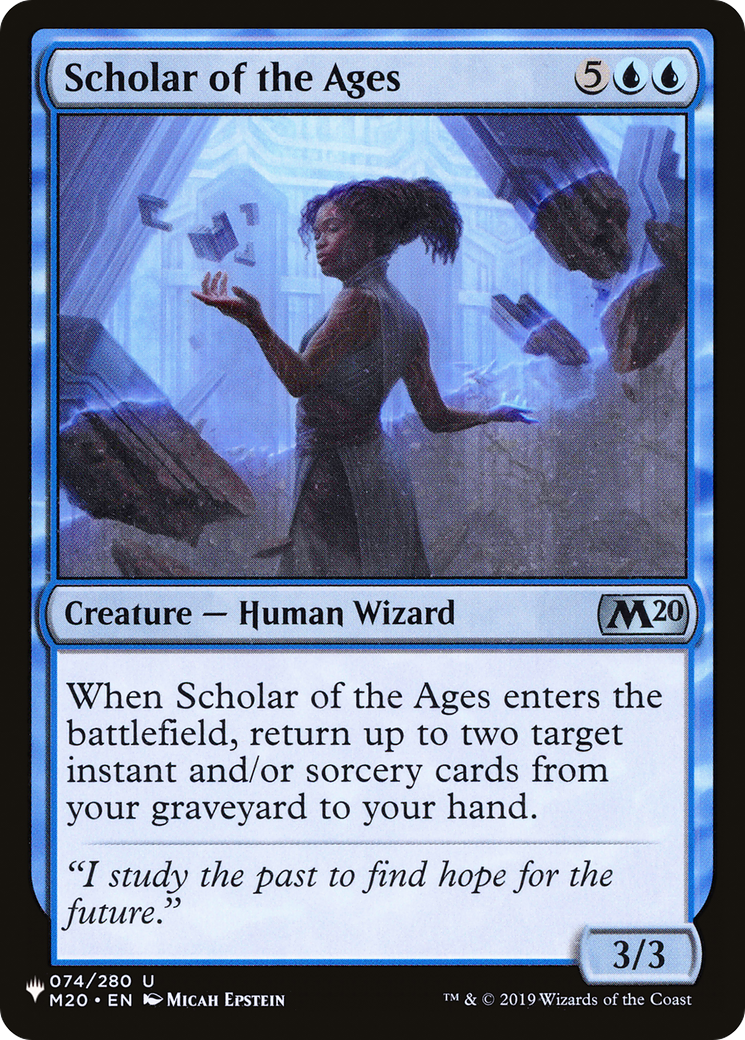 Scholar of the Ages [The List Reprints] | Gamers Paradise