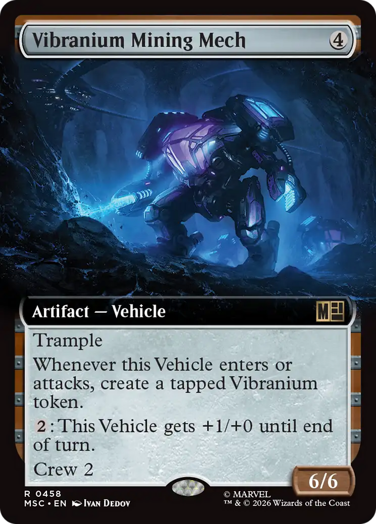 Vibranium Mining Mech (Extended Art) [Marvel Super Heroes Commander] | Gamers Paradise