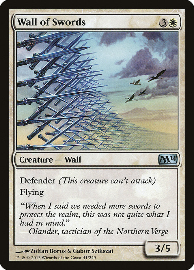 Wall of Swords [Magic 2014] | Gamers Paradise