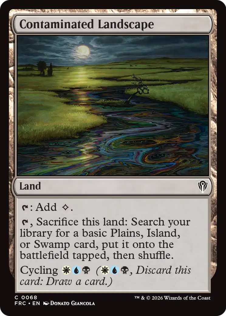 Contaminated Landscape [Reality Fracture Commander] | Gamers Paradise