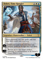 Teferi, Time Raveler (White Border) [Mystery Booster 2] | Gamers Paradise