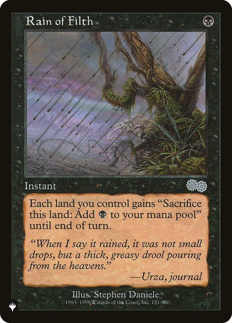 Rain of Filth [The List Reprints] | Gamers Paradise