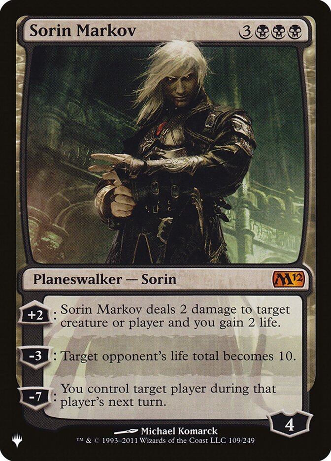 Sorin Markov [The List] | Gamers Paradise