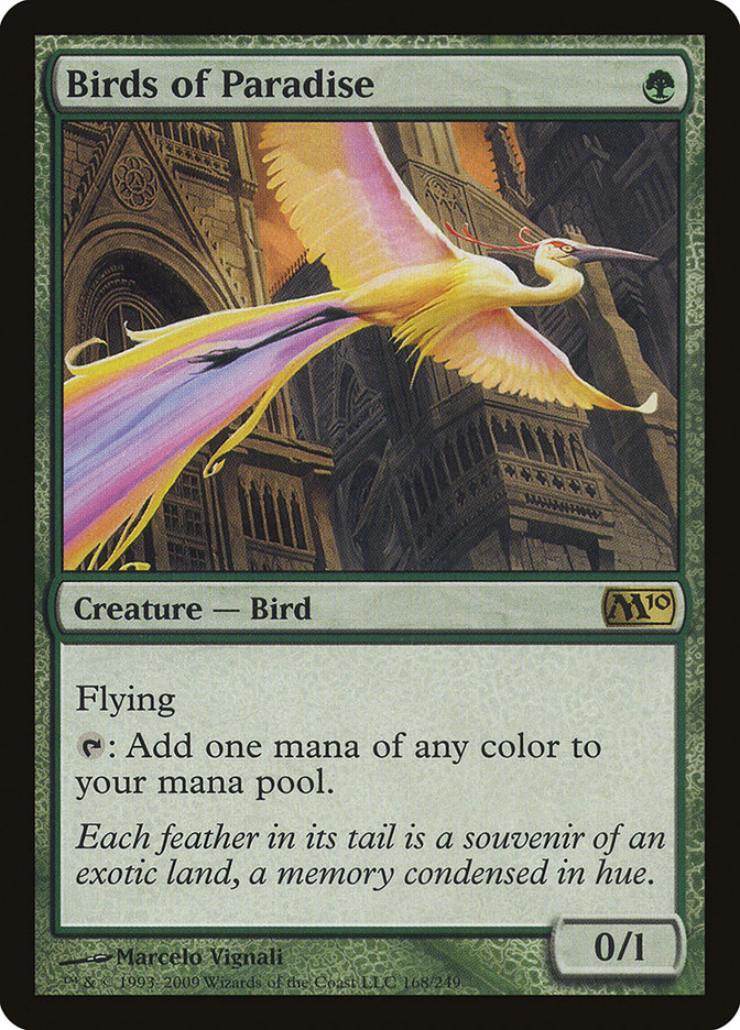 Birds of Paradise [Magic 2010] | Gamers Paradise