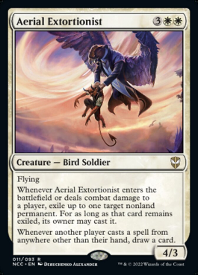 Aerial Extortionist [Streets of New Capenna Commander] | Gamers Paradise