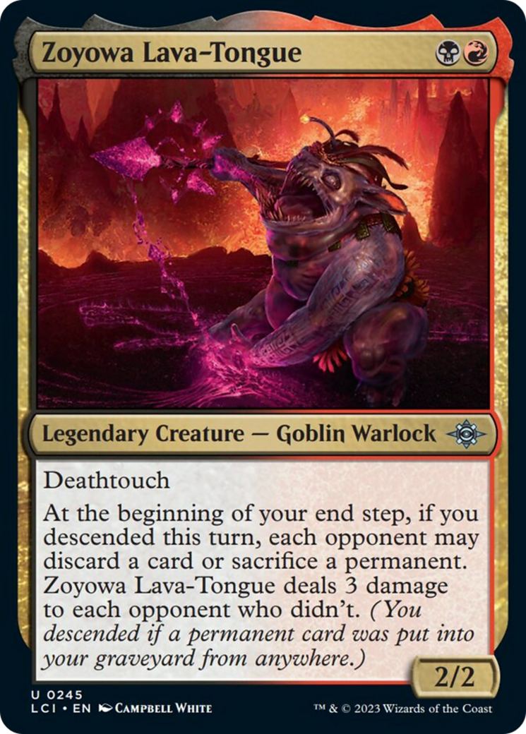 Zoyowa Lava-Tongue [The Lost Caverns of Ixalan] | Gamers Paradise