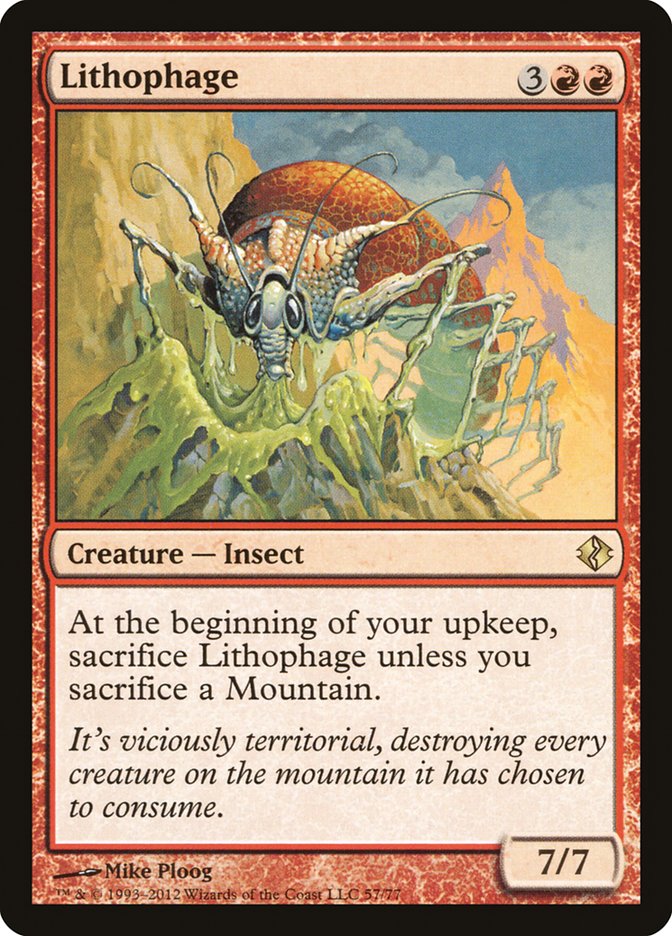 Lithophage [Duel Decks: Venser vs. Koth] | Gamers Paradise