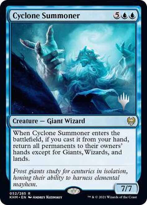 Cyclone Summoner (Promo Pack) [Kaldheim Promos] | Gamers Paradise