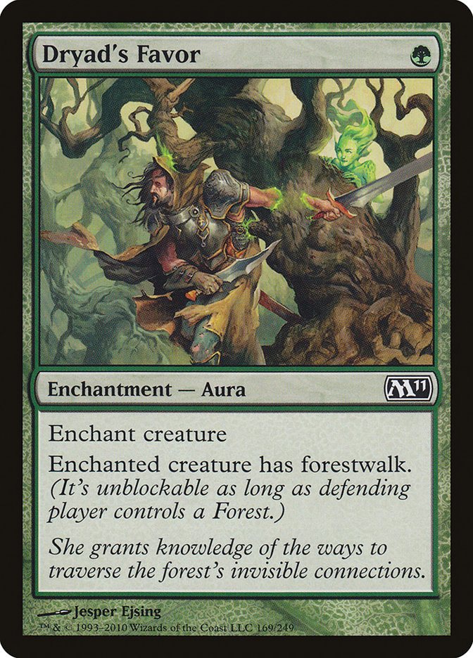 Dryad's Favor [Magic 2011] | Gamers Paradise