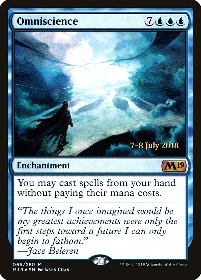 Omniscience [Core Set 2019 Prerelease Promos] | Gamers Paradise