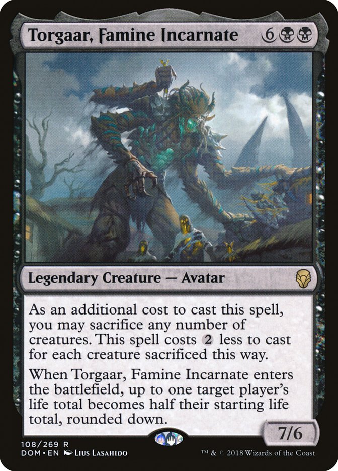 Torgaar, Famine Incarnate [Dominaria] | Gamers Paradise