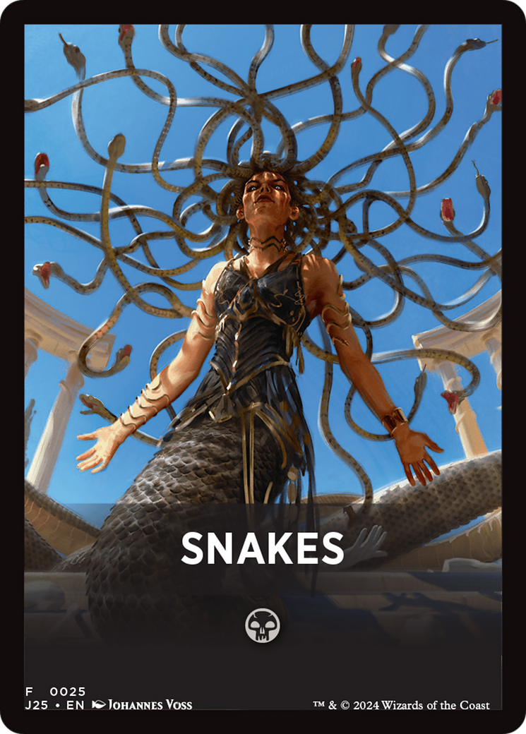 Snakes Theme Card [Foundations Jumpstart Front Cards] | Gamers Paradise