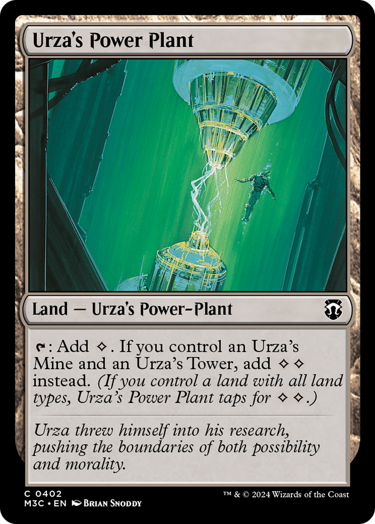 Urza's Power Plant (Ripple Foil) [Modern Horizons 3 Commander] | Gamers Paradise