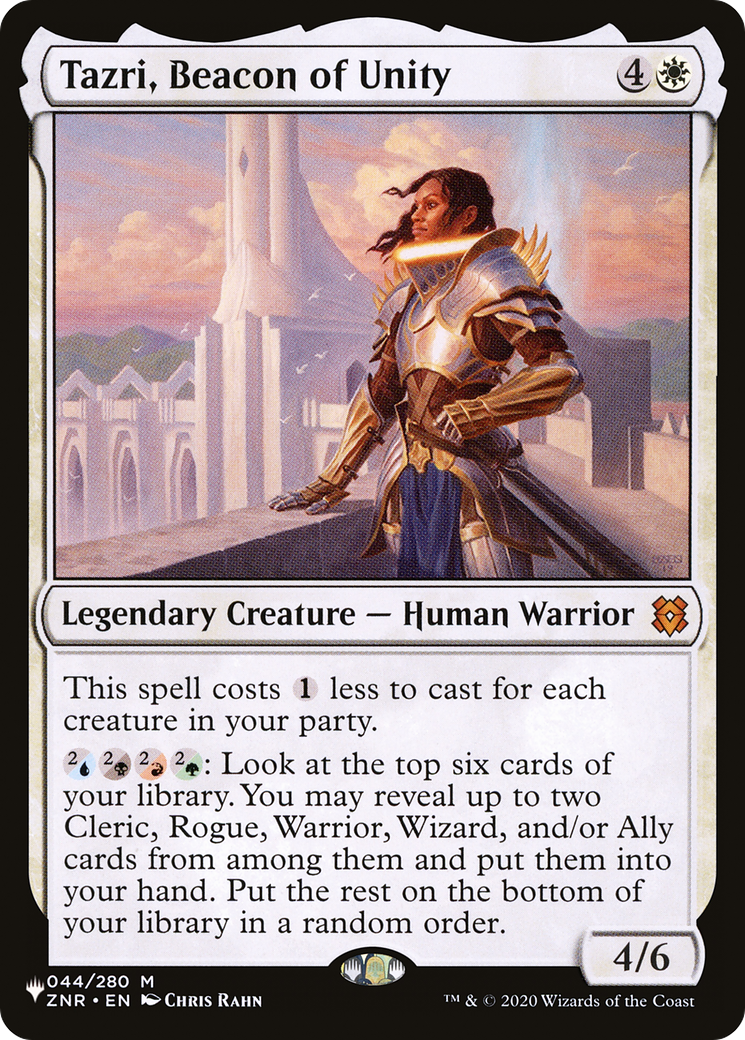 Tazri, Beacon of Unity (ZNR) [The List] | Gamers Paradise