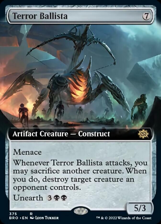 Terror Ballista (Extended Art) [The Brothers' War] | Gamers Paradise