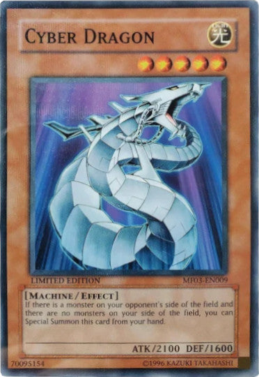 Cyber Dragon [MF03-EN010] Parallel Rare | Gamers Paradise