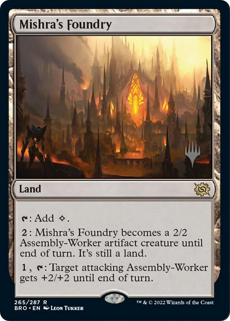 Mishra's Foundry (Promo Pack) [The Brothers' War Promos] | Gamers Paradise