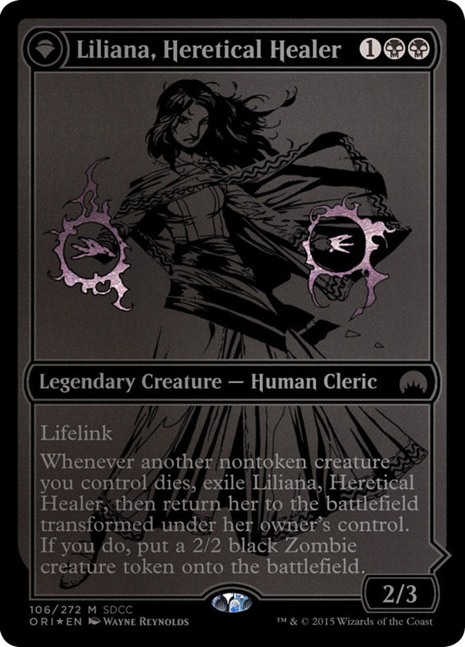 Liliana, Heretical Healer // Liliana, Defiant Necromancer [San Diego Comic-Con 2015] | Gamers Paradise