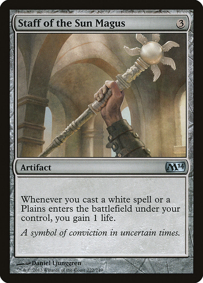 Staff of the Sun Magus [Magic 2014] | Gamers Paradise