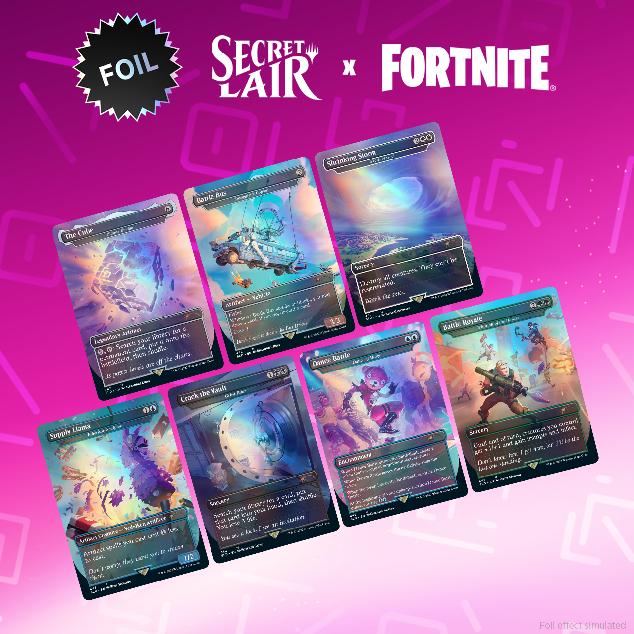 Secret Lair: Drop Series - Secret Lair x FORTNITE (Foil Edition) | Gamers Paradise