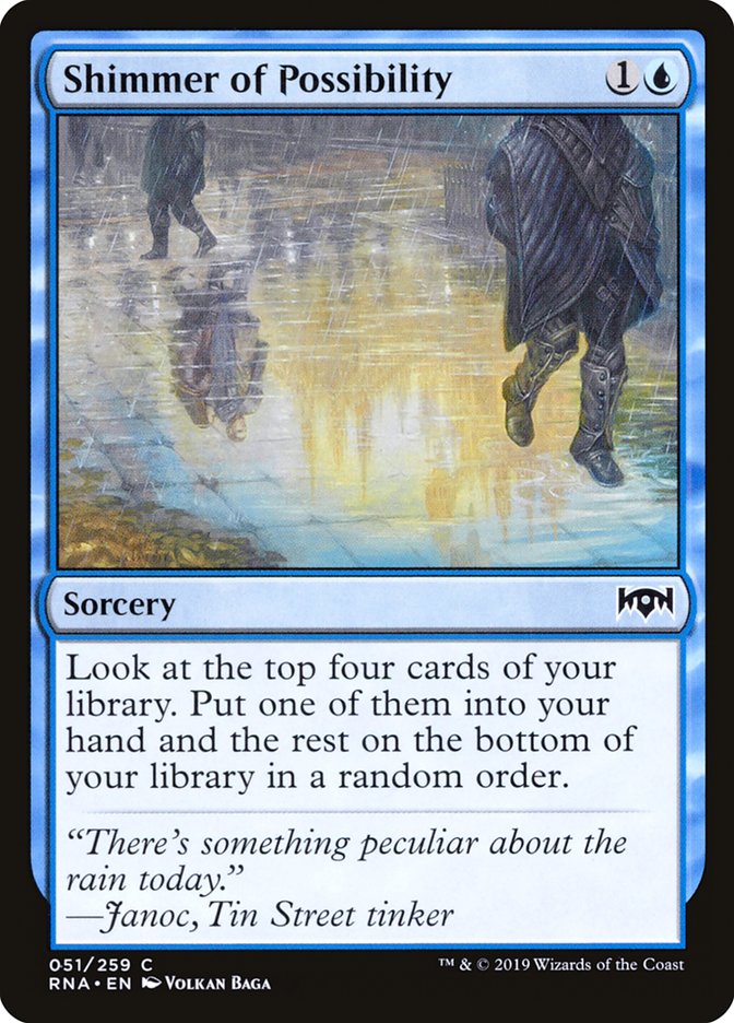 Shimmer of Possibility [Ravnica Allegiance] | Gamers Paradise