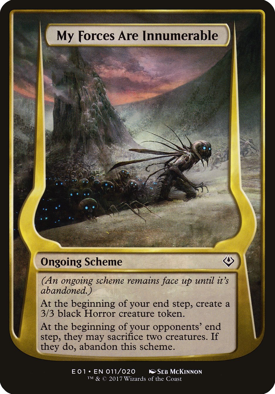 My Forces Are Innumerable (Schemes) [Archenemy: Nicol Bolas Schemes] | Gamers Paradise
