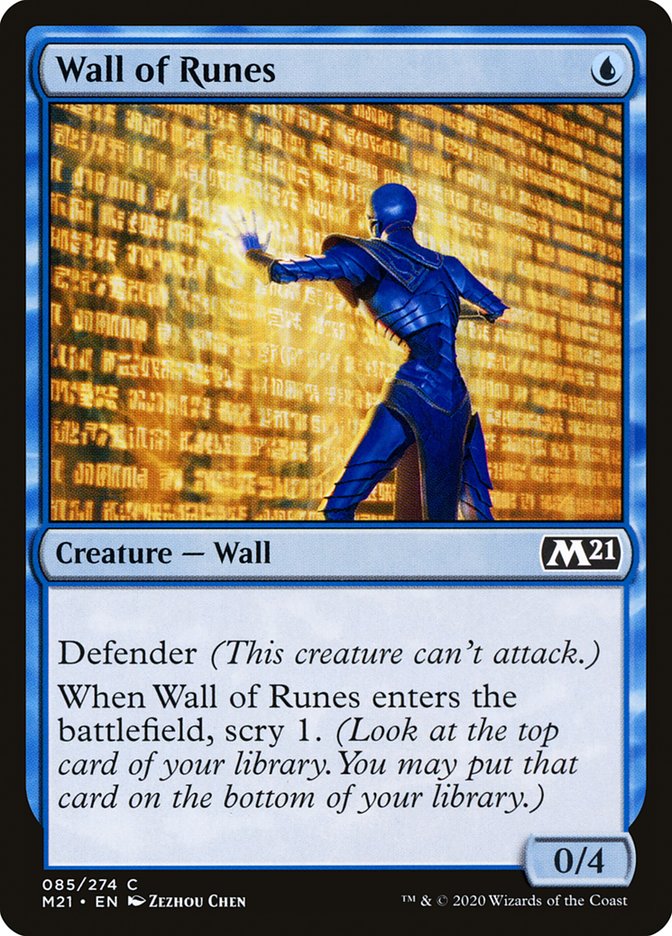 Wall of Runes [Core Set 2021] | Gamers Paradise