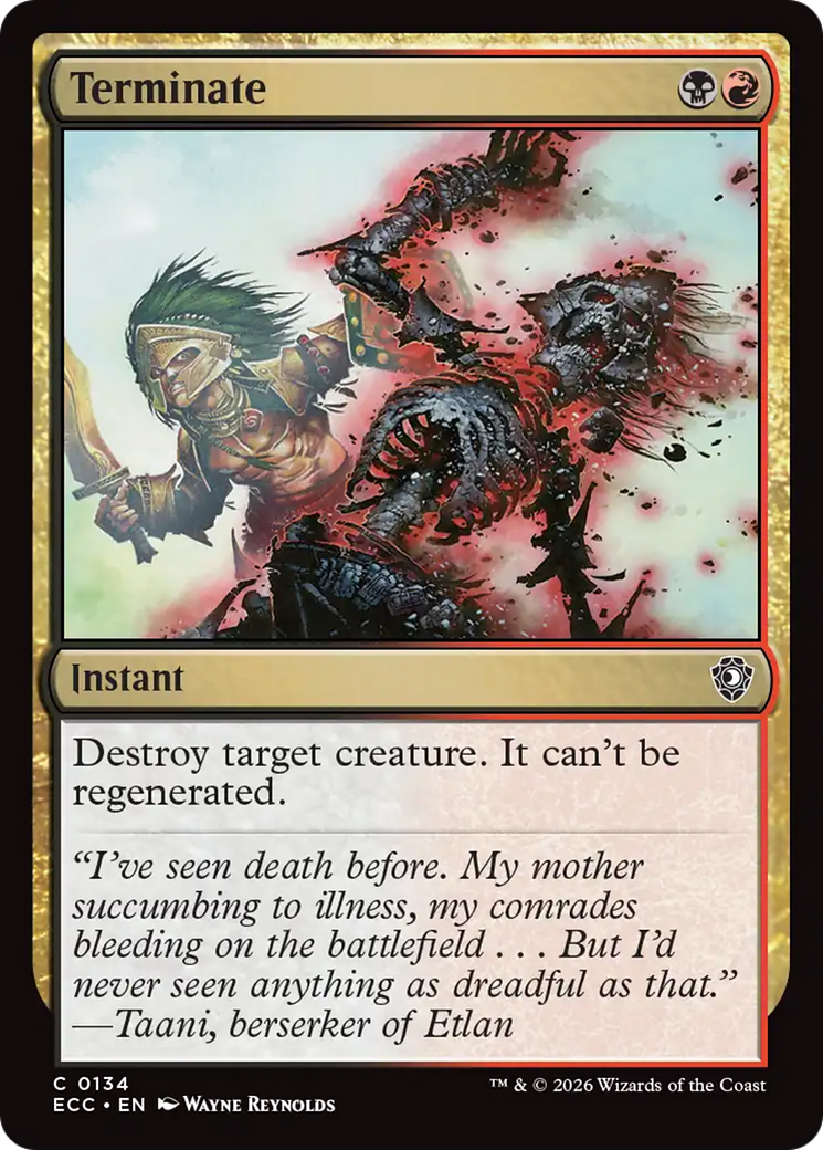 Terminate [Lorwyn Eclipsed Commander] | Gamers Paradise