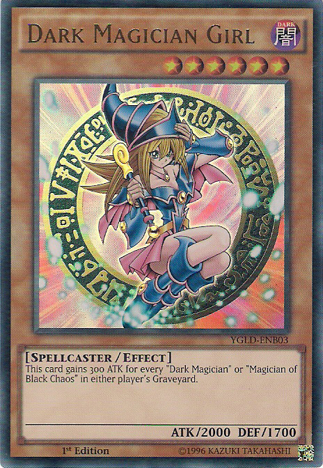 Dark Magician Girl [YGLD-ENB03] Ultra Rare | Gamers Paradise