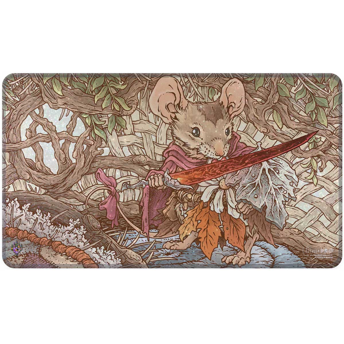 Ultra PRO: Holofoil Playmat - Bloomburrow (Mabel, Heir to Cragflame) | Gamers Paradise