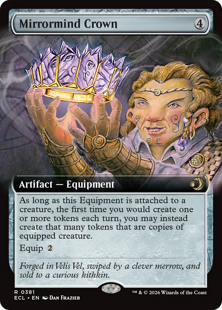 Mirrormind Crown (Extended Art) [Lorwyn Eclipsed] | Gamers Paradise