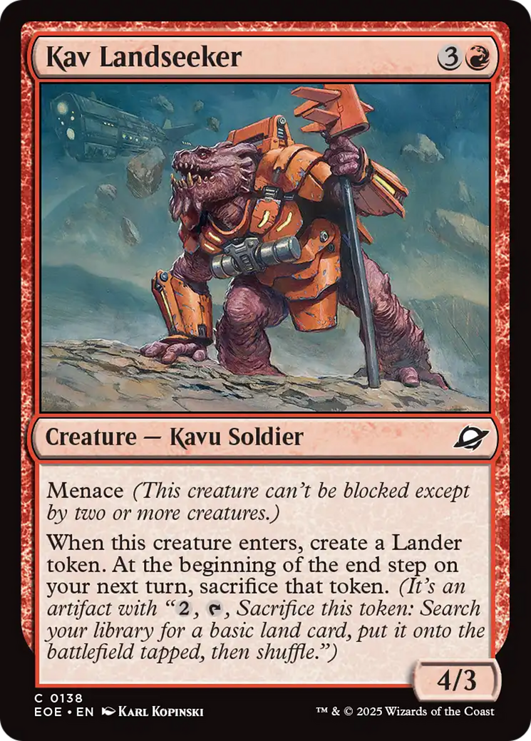 Kav Landseeker [Edge of Eternities] | Gamers Paradise