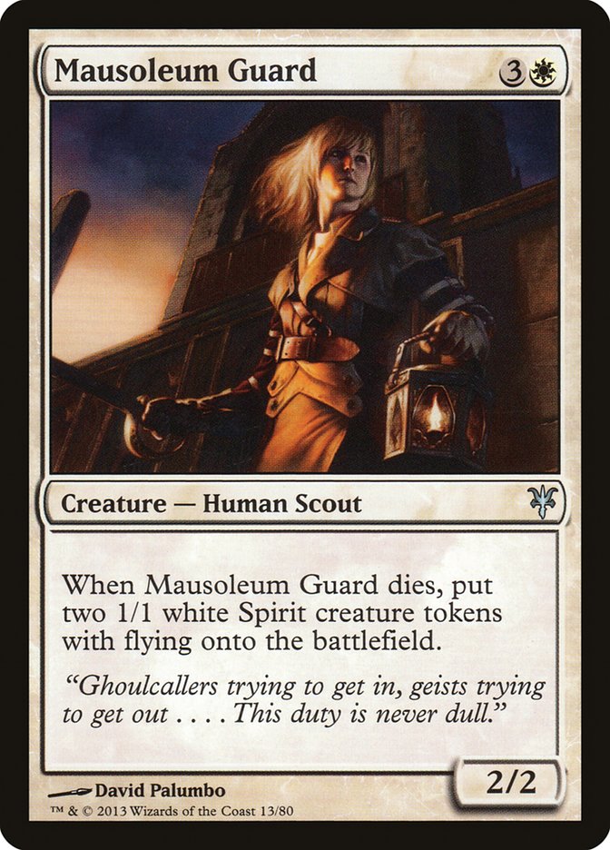 Mausoleum Guard [Duel Decks: Sorin vs. Tibalt] | Gamers Paradise