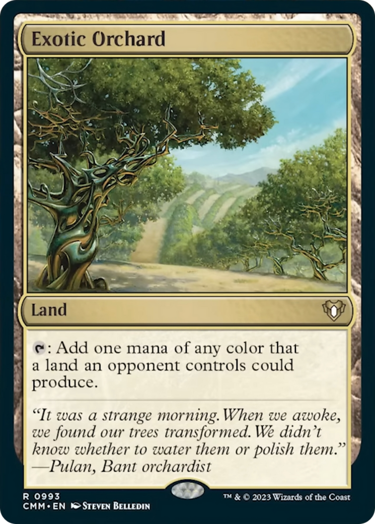 Exotic Orchard [Commander Masters] | Gamers Paradise