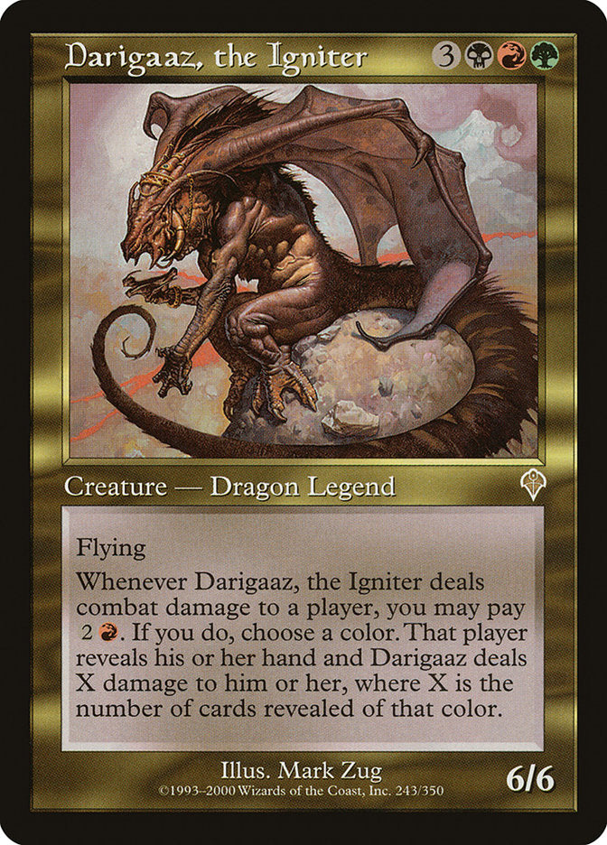 Darigaaz, the Igniter [Invasion] | Gamers Paradise