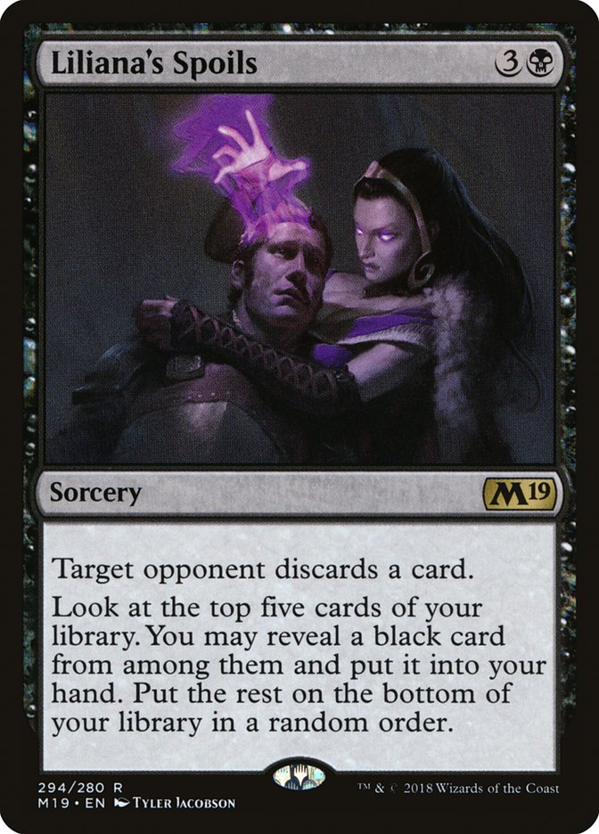 Liliana's Spoils [Core Set 2019] | Gamers Paradise