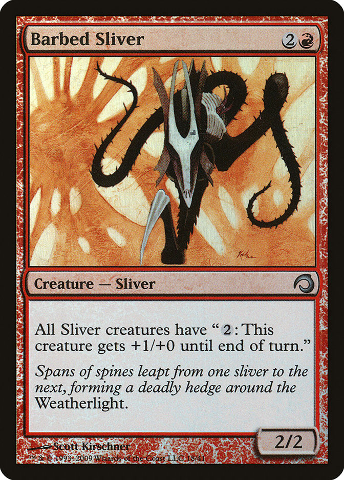 Barbed Sliver [Premium Deck Series: Slivers] | Gamers Paradise