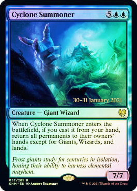 Cyclone Summoner [Kaldheim Prerelease Promos] | Gamers Paradise
