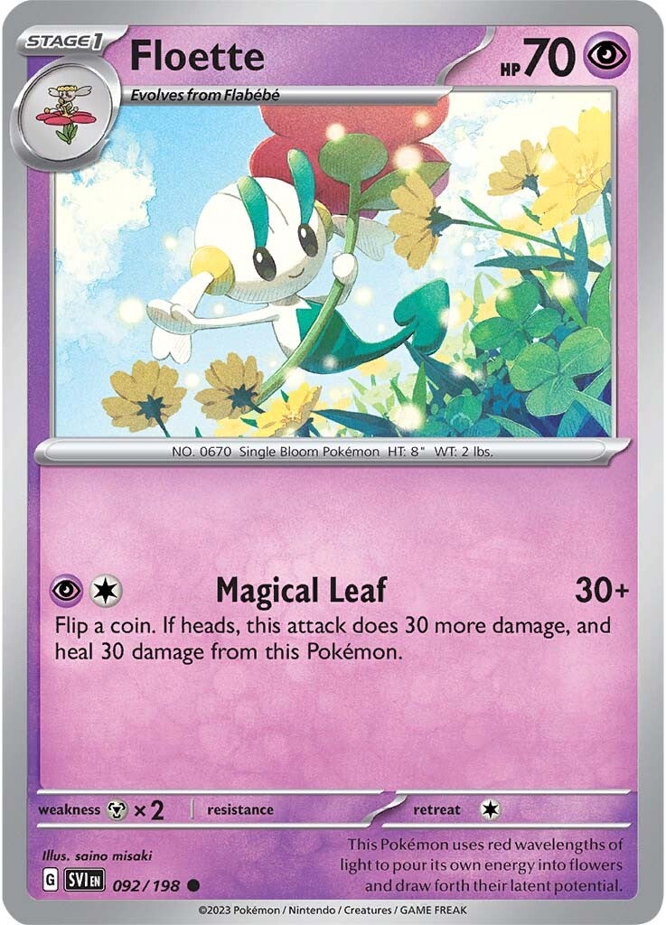 Floette (092/198) [Scarlet & Violet: Base Set] | Gamers Paradise