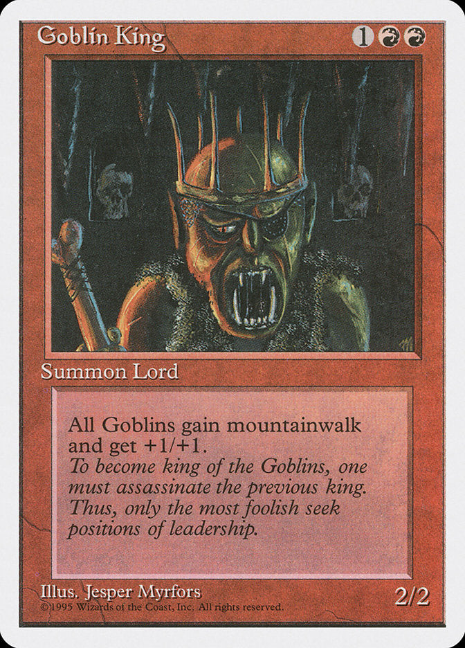 Goblin King [Fourth Edition] | Gamers Paradise