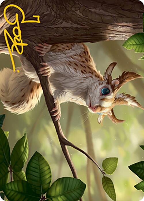 Squirrel Sovereign Art Card (Gold-Stamped Signature) [Modern Horizons 2 Art Series] | Gamers Paradise