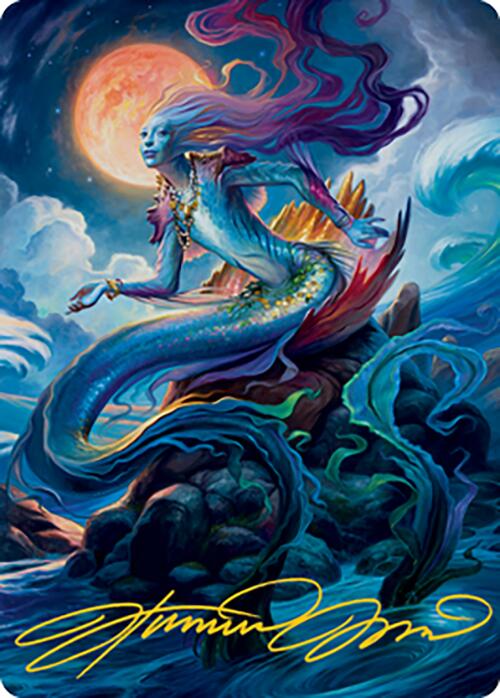 Svyelun of Sea and Sky Art Card (24) (Gold-Stamped Signature) [Modern Horizons 2 Art Series] | Gamers Paradise