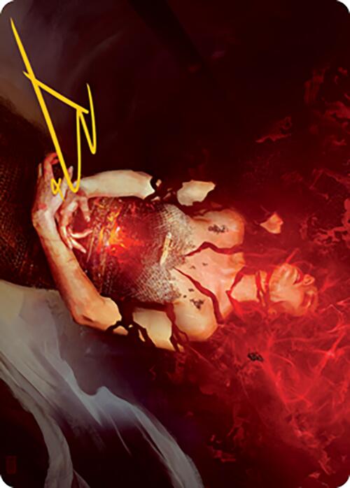 Flay Essence Art Card (Gold-Stamped Signature) [Modern Horizons 2 Art Series] | Gamers Paradise