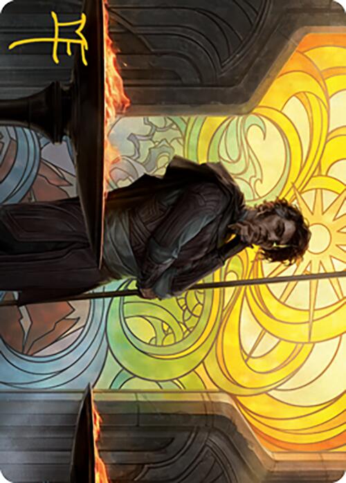 Garth One-Eye Art Card (Gold-Stamped Signature) [Modern Horizons 2 Art Series] | Gamers Paradise